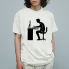 учк¡✼*のSYACHIKU(社畜) Organic Cotton T-Shirt