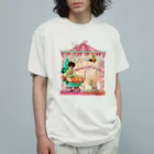 siberia cakeの妖精ちゃん オーガニックコットンTシャツ