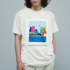 梅雨明けshopの港街の Organic Cotton T-Shirt