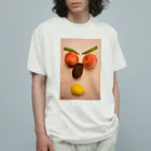 まるぼ写真館のフランシス オーガニックコットンTシャツ