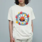 おばけ商店のおばけTシャツ＜でっかい輪入道＞ Organic Cotton T-Shirt