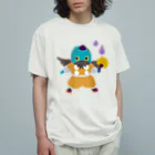 おばけ商店のおばけTシャツ＜でっかいからす天狗＞ オーガニックコットンTシャツ