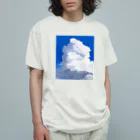 satoharuのもくもく積乱雲 オーガニックコットンTシャツ