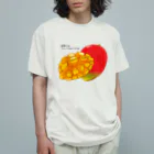Draw freelyのマンゴー オーガニックコットンTシャツ