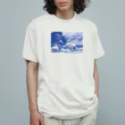 夢が叶うときのあおぞら オーガニックコットンTシャツ