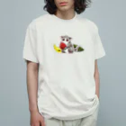 modoki の音楽家モドキ(シェイカー) オーガニックコットンTシャツ
