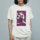 透月糖花のヒョウモンソムリエモドキ Organic Cotton T-Shirt