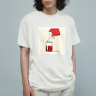 soratoのジャム瓶の蓋の上で踊る オーガニックコットンTシャツ