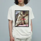 ＩＡＭ　CHIKUWAのマンチカンのちくわ Organic Cotton T-Shirt