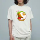 Draw freelyのロコモコ Organic Cotton T-Shirt