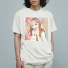 もかふしぎ🐰のイエベ春 Organic Cotton T-Shirt