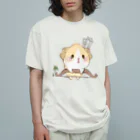 moca's  atelierのあにまるくえすと オーガニックコットンTシャツ