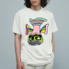 魚好きあつまれ！#かまととちゃん　#かまぼこママのギヤギョ魚 Organic Cotton T-Shirt