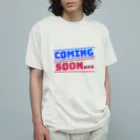 учк¡✼*のcoming soon… オーガニックコットンTシャツ