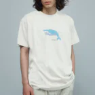 neconos Goodsのすくわれたクジラさん Organic Cotton T-Shirt