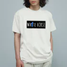 him (松本大夢)のダサいガッツポーズシリーズ(WHITE HORSE) Organic Cotton T-Shirt