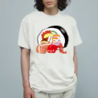 Draw freelyの巻き寿司　豪華海鮮ver オーガニックコットンTシャツ