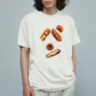 よだれ堂のパンで”パン”🥖🥯 オーガニックコットンTシャツ