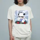 よろずやアカネのラッシーくん｜DJ（AM） オーガニックコットンTシャツ