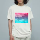 dragon85のabove さらに上へ オーガニックコットンTシャツ