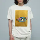 はなれもんのムラサメモンガラ オーガニックコットンTシャツ