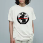 Aimurist のD’gaia revolution 円 オーガニックコットンTシャツ