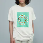 らくがき堂のアイスクリーム Organic Cotton T-Shirt