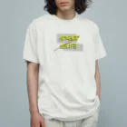 YANOのお店のNO  KENDO，NO LIFE くん オーガニックコットンTシャツ