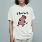 でぐーや　のめまいデグー Organic Cotton T-Shirt