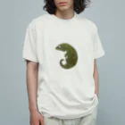 Syuto Hosoyaの苔むすジャイゲコ オーガニックコットンTシャツ