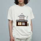 KANON21の八女白壁【利益全額寄付商品】 Organic Cotton T-Shirt