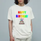 のほ本舗のハッピーバースデー Organic Cotton T-Shirt