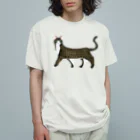 segasworksのきじしろねこ オーガニックコットンTシャツ