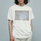 加糖みちるのショップのシルエットドラゴン Organic Cotton T-Shirt