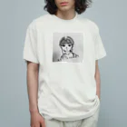 えりすちゃんねる　のえりすちゃんねるプロトタイプ オーガニックコットンTシャツ