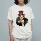 折羽ル子の亜米利加人 Organic Cotton T-Shirt