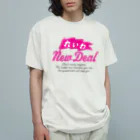 NO POLICY, NO LIFE.の【れいわNewDeal】  オーガニックコットンTシャツ