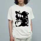 サイキックリョウのシルエットMONO オーガニックコットンTシャツ