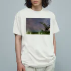 ハゲのメガネの日暮れ Organic Cotton T-Shirt