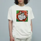 aomanecoのきれいなねこ オーガニックコットンTシャツ