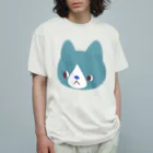 保護猫もいねこのどデカくれよん猫 1 Organic Cotton T-Shirt