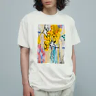 ヒラモトユミエの星屑を集めて オーガニックコットンTシャツ