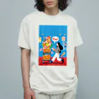 KOUHOKU_GARDENのAutumn Shopping_背景あり オーガニックコットンTシャツ