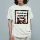 American Shorthair’s shopのあめしょのやつ4 オーガニックコットンTシャツ