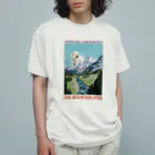 OOKIIINUのTHE MOUNTAIN DOG オーガニックコットンTシャツ