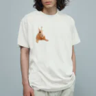 もちょのノーチモシー🌿ノーライフ！その２ オーガニックコットンTシャツ