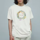 SUI_SAIの癒しのラベンダー Organic Cotton T-Shirt