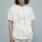 LeafCreateのQuiteStone HappyEaster オーガニックコットンTシャツ