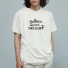 ブタのあすブーちゃんのブタのあすブーちゃん オーガニックコットンTシャツ