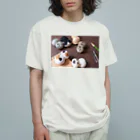 ごまめの戯れまめねこ Organic Cotton T-Shirt